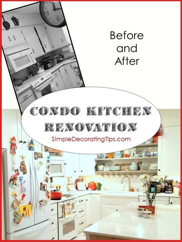 renovacion de la cocina del condominio antes y despues