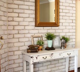 transform your brick wall with milk paint, concrete masonry, painting