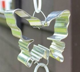 s x clever ways to use cookie cutters outside of your kitchen, kitchen design, To add to a lovely rain chain