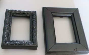 DIY Thrifted Frame Magnets