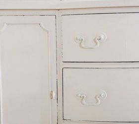 Lightly Distressed China Cabinet | Hometalk