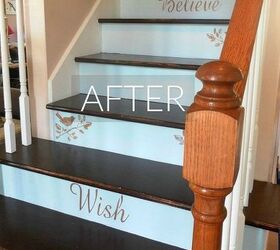 say goodbye to your carpet stairs with these brilliant transformations, After Stunning and Inspiring steps