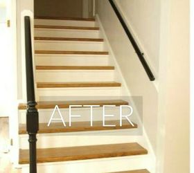 say goodbye to your carpet stairs with these brilliant transformations, After Bright and neutral tones