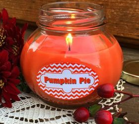 15 gorgeous homemade candle ideas you re going to want to try, These pumpkin pie scented candles