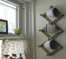 add more kitchen space with these 13 brilliant hook hacks, Repurpose a coat rack or trivet