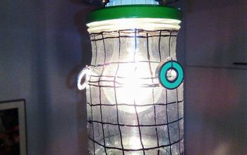Glass Jar Lamp