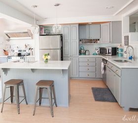 how to paint kitchen cabinets with chalk paint, chalk paint, how to, kitchen cabinets, kitchen design, painting