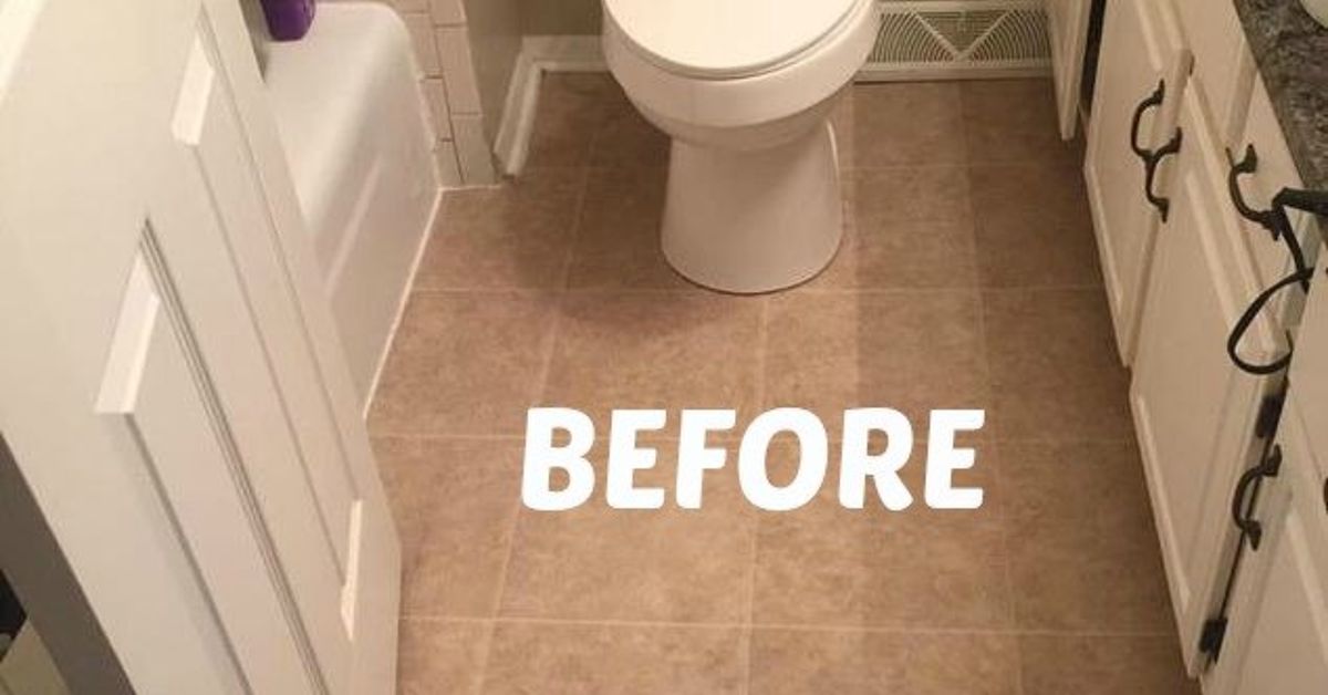 These 12 Ideas Will Change The Way You See Vinyl Flooring Hometalk - How To Change Bathroom Flooring