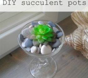 diy succulent planters and pots from the dollar store, flowers, gardening, succulents