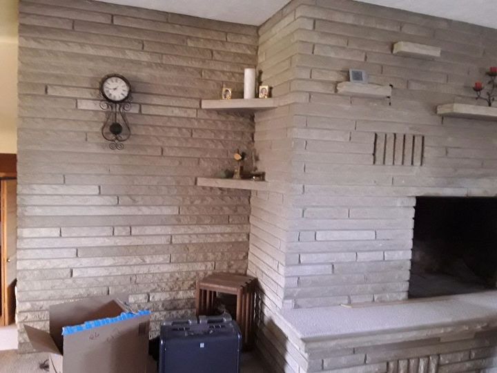 q need ideas for limestone brick wall please, concrete masonry