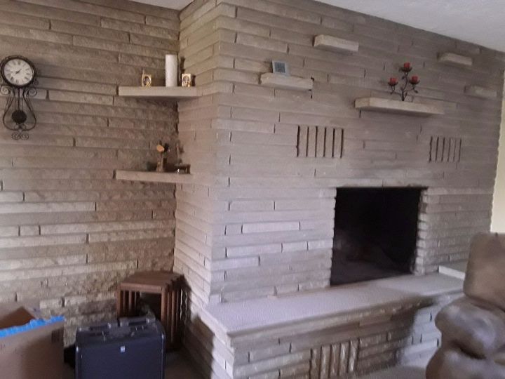 necesito ideas para la pared de ladrillo de piedra caliza por favor