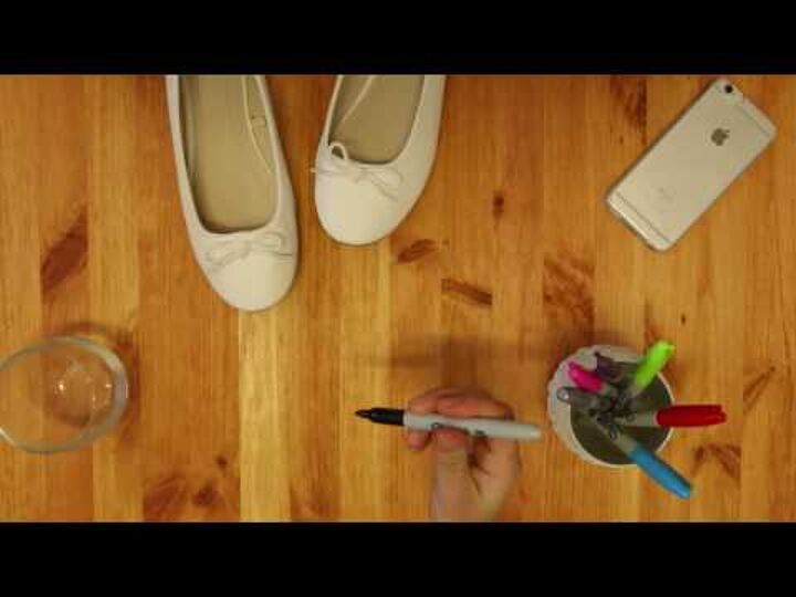 q how to set sharpie marker so that it doesn t wash off, how to