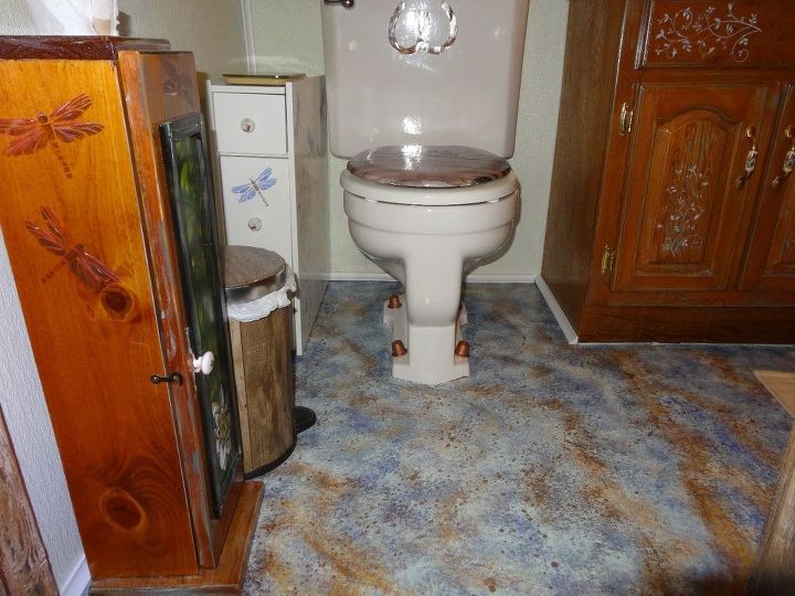 bathroom floor redo, bathroom ideas, flooring