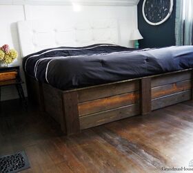 build your own platform bed frame diy