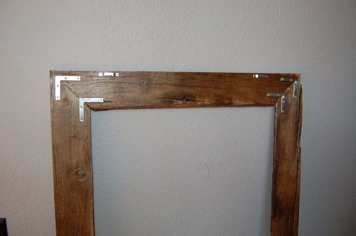 reclaimed wood frames