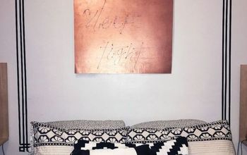 Faux Molding With Ribbon