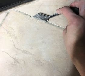 fix cracked and missing tile grout