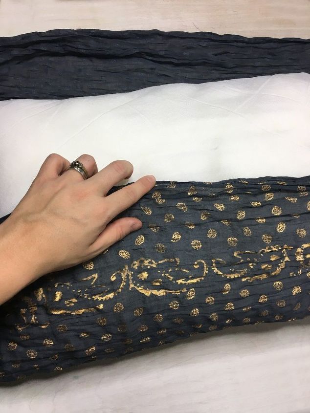 3 way no sew pillow cases with spring scarves