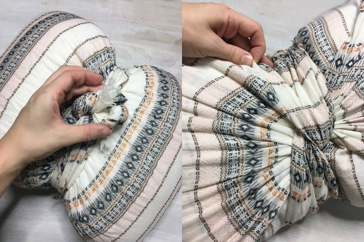 3 way no sew pillow cases with spring scarves