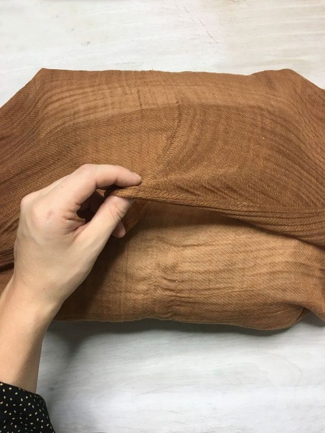 3 way no sew pillow cases with spring scarves