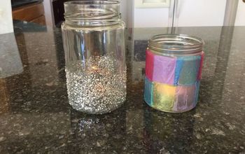 Upcycle Jars to Candle Holders (2 Options)