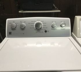 Kenmore stackable washer dryer on sale will not start