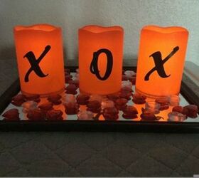 s these are the led candle solutions you ve been waiting for, This easy Valentine s day mantle display