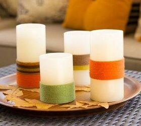 s these are the led candle solutions you ve been waiting for, This fabulous fall light centerpiece