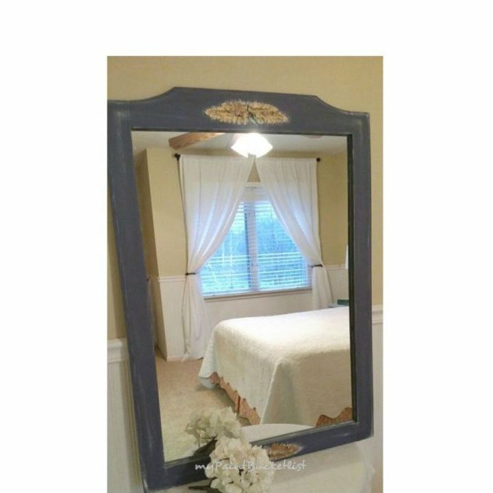 transform your standing mirror with these 11 stunning ideas, Dress up your mirror with appliques