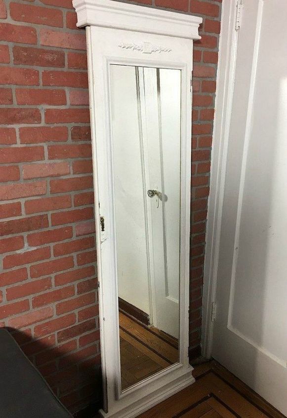 transform your standing mirror with these 11 stunning ideas, Get a trumeau style mirror from an old door