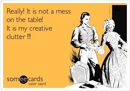 e does this sound familiar are you often left with a mess