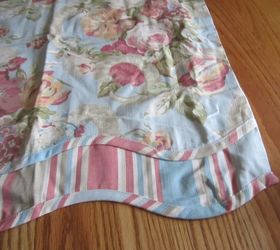 make a pattern from a curtain valance, home decor, window treatments