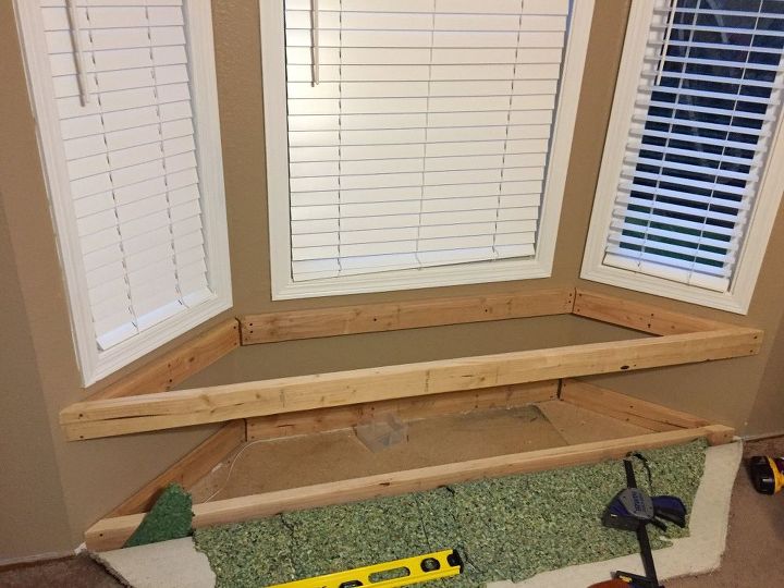 diy built in window seat with drawer and cabinet storage