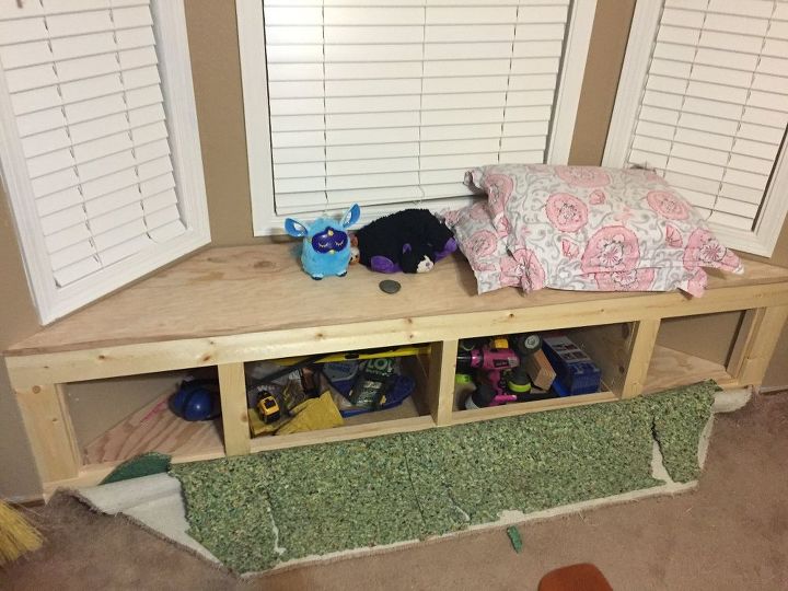 diy built in window seat with drawer and cabinet storage