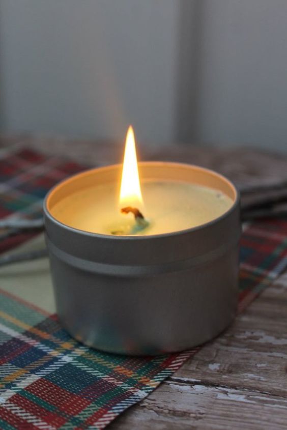 homemade vapor rub scented candles
