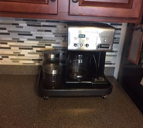 Rolling Coffee Station for the Kitchen Counter