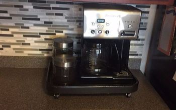Rolling Coffee Station for the Kitchen Counter