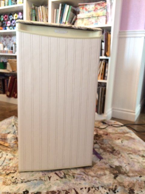 how to hide an ugly or used to be ugly fridge in plain site, appliances, how to