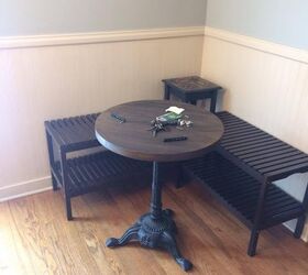 how to create a breakfast nook using ikea benches, how to, outdoor furniture