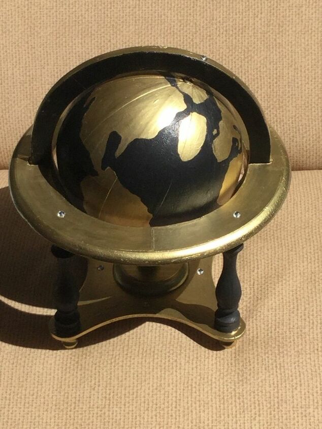 e old globe makeover
