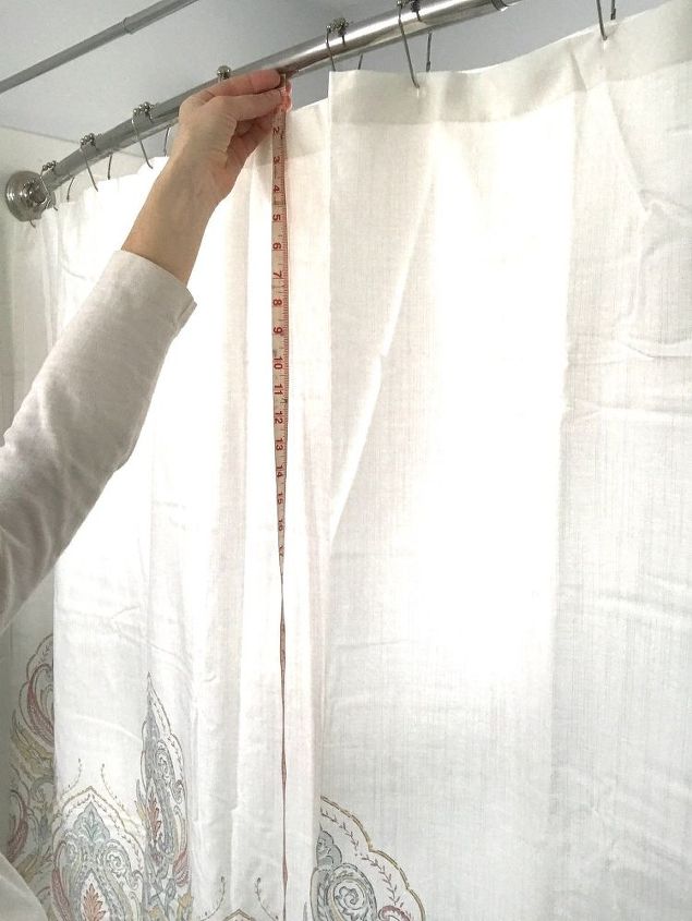 shower curtain valance