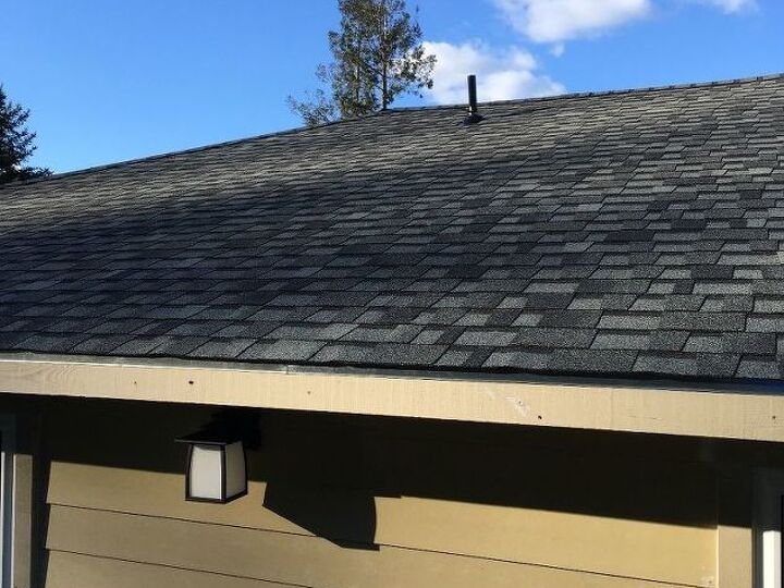 q i have a new shingle roof and want to prevent stains, roofing