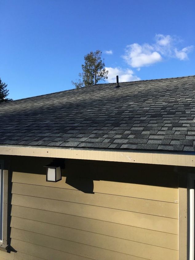 q i have a new shingle roof and want to prevent stains, roofing