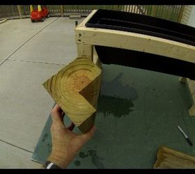 diy faux stone raised planter, concrete masonry, gardening