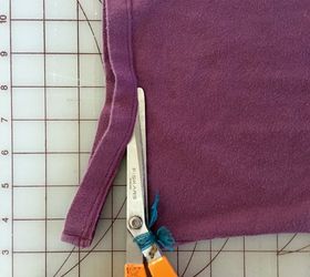 how to make t shirt yarn, how to, Cut off bottom band