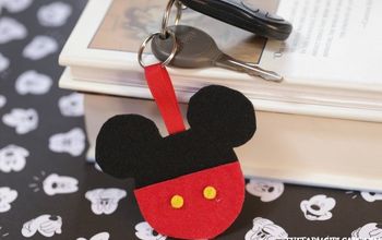  Chaveiro Mickey Mouse DIY