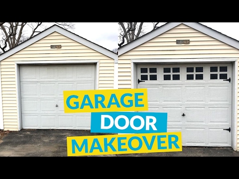 garage door makeover, doors, garage doors, garages