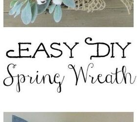easy diy spring wreath, crafts, wreaths
