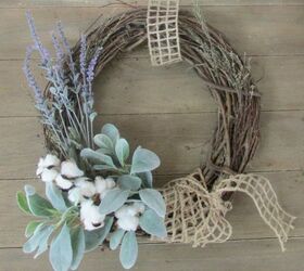 easy diy spring wreath, crafts, wreaths, Ready to Hang