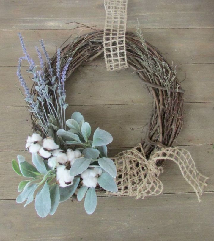 easy diy spring wreath, crafts, wreaths, Ready to Hang